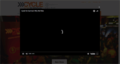 Desktop Screenshot of cycleforsurvival.org